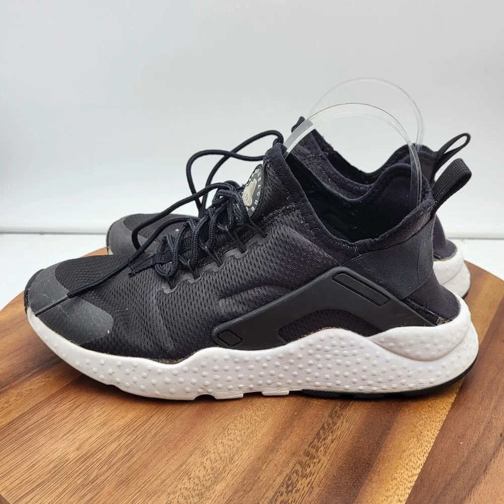 Nike‎ Womens Air Huarache Run Running Shoes Size 9.5 819151-008 Black Trainers